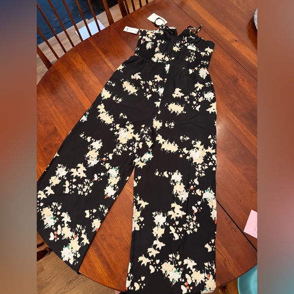 Joie Silk Pearl Spaghetti Strap Wide Leg Jumpsuit - Picture 11 of 12